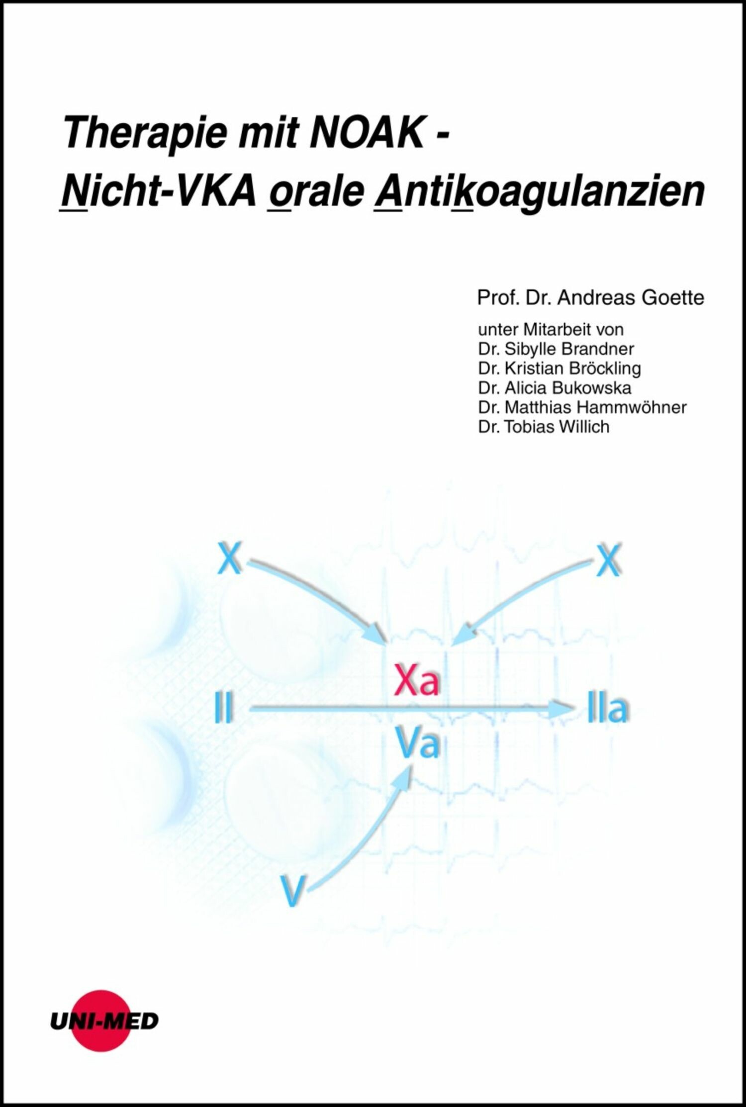 Cover Therapie mit NOAK - Nicht-VKA orale Antikoagulanzien