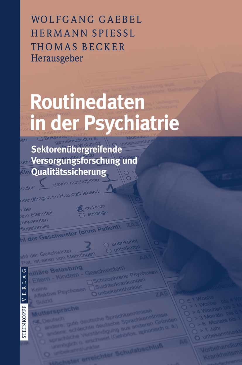 Cover Routinedaten in der Psychiatrie
