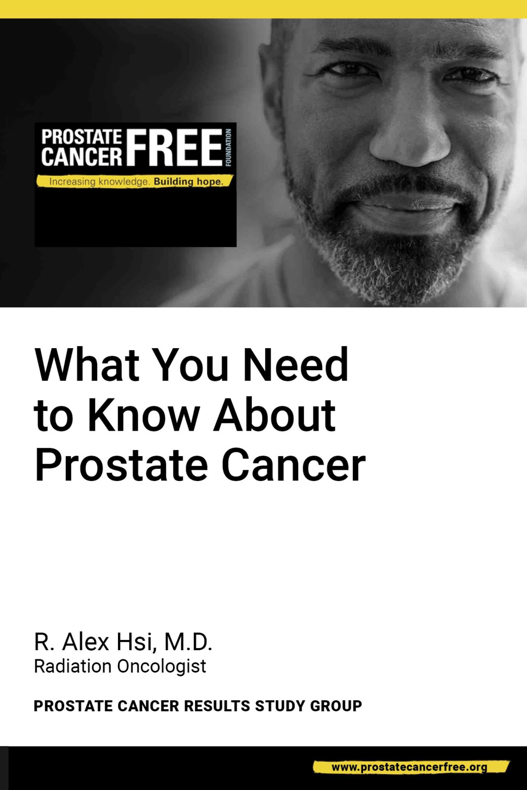 Cover What You Need to Know About Prostate Cancer