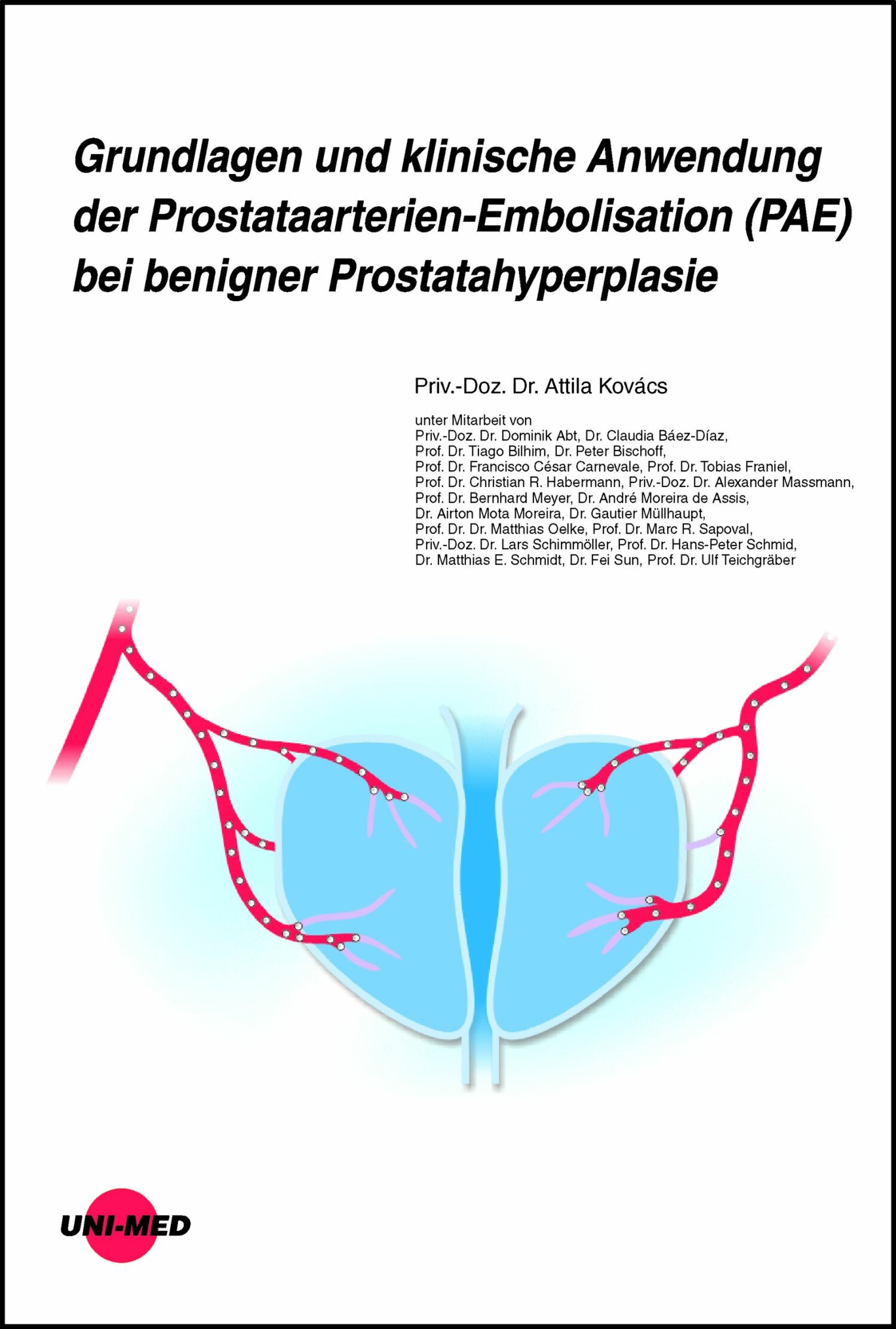 Cover Grundlagen und klinische Anwendung der Prostataarterien-Embolisation (PAE) bei benigner Prostatahyperplasie