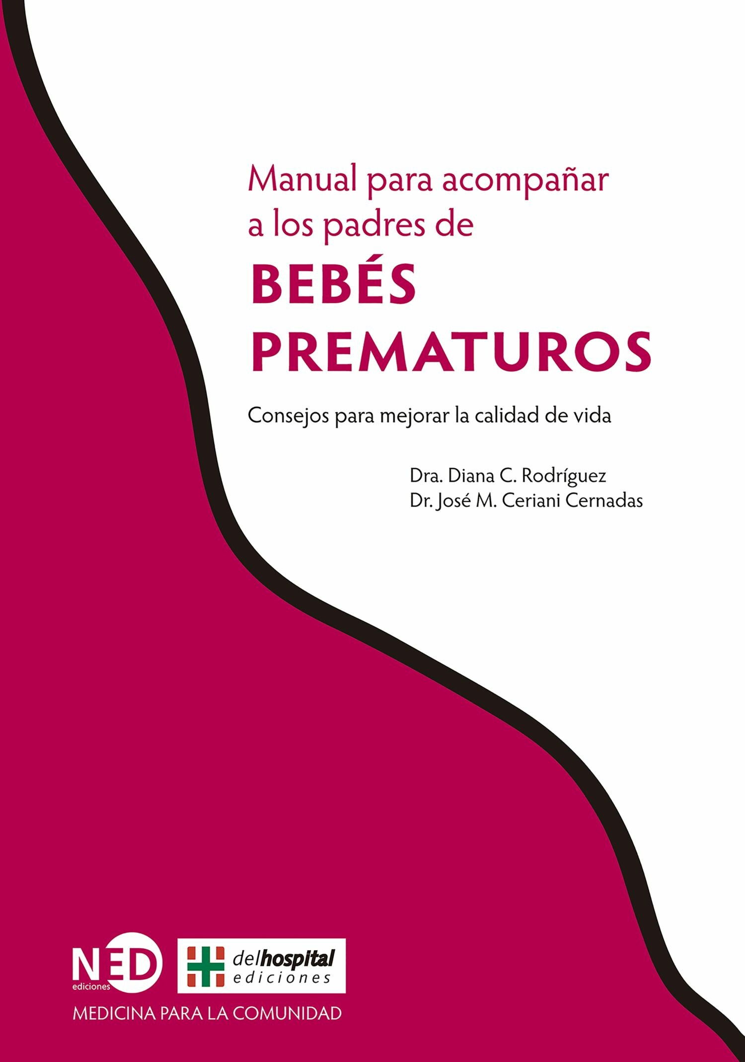 Cover Manual para acompañar a los padres de bebés prematuros