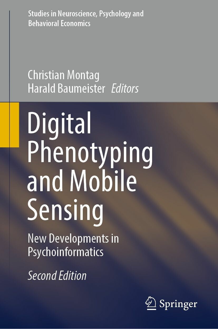 Cover Digital Phenotyping and Mobile Sensing