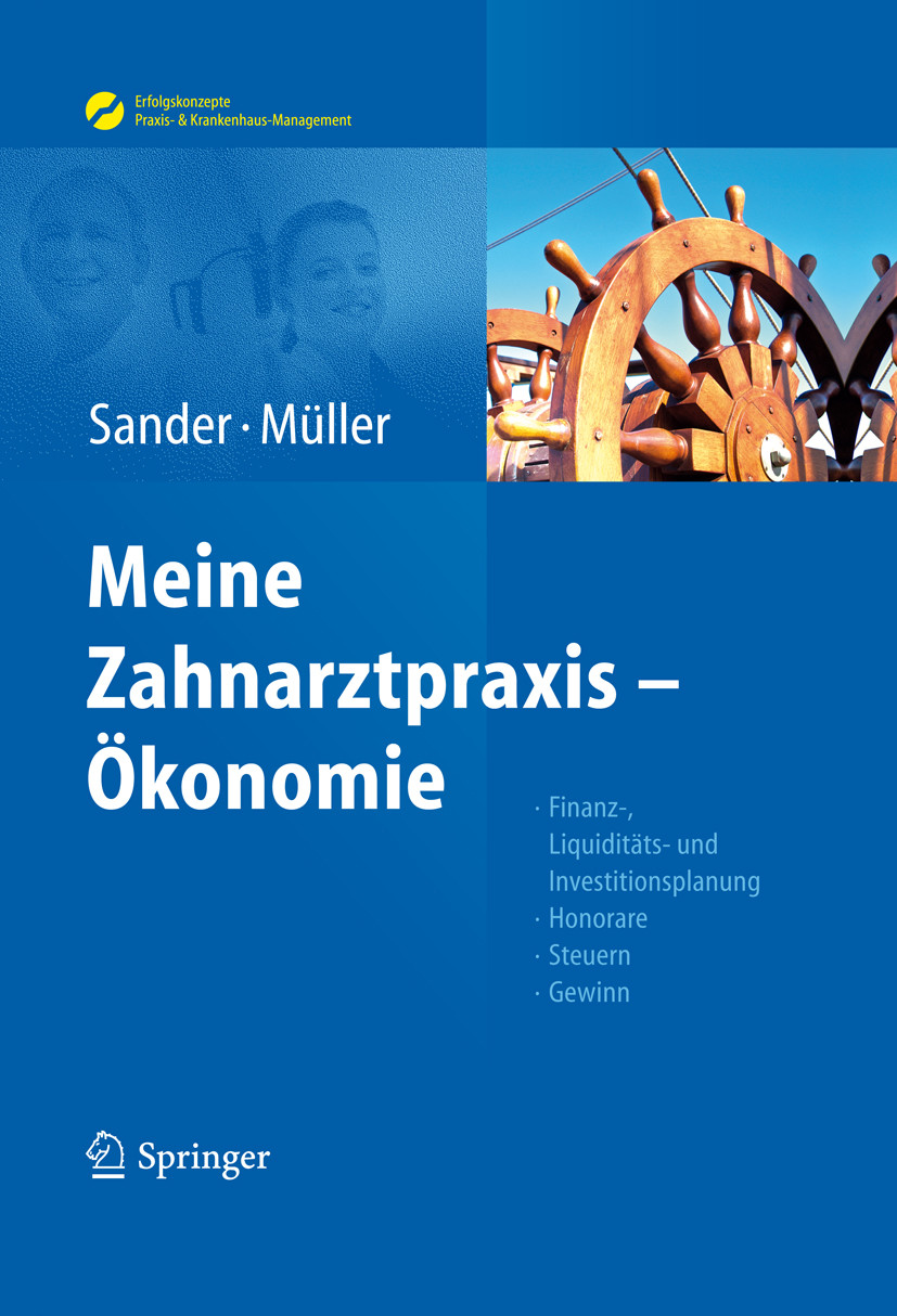 Cover Sander/Müller, Meine Zahnarztpraxis - Ökonomie