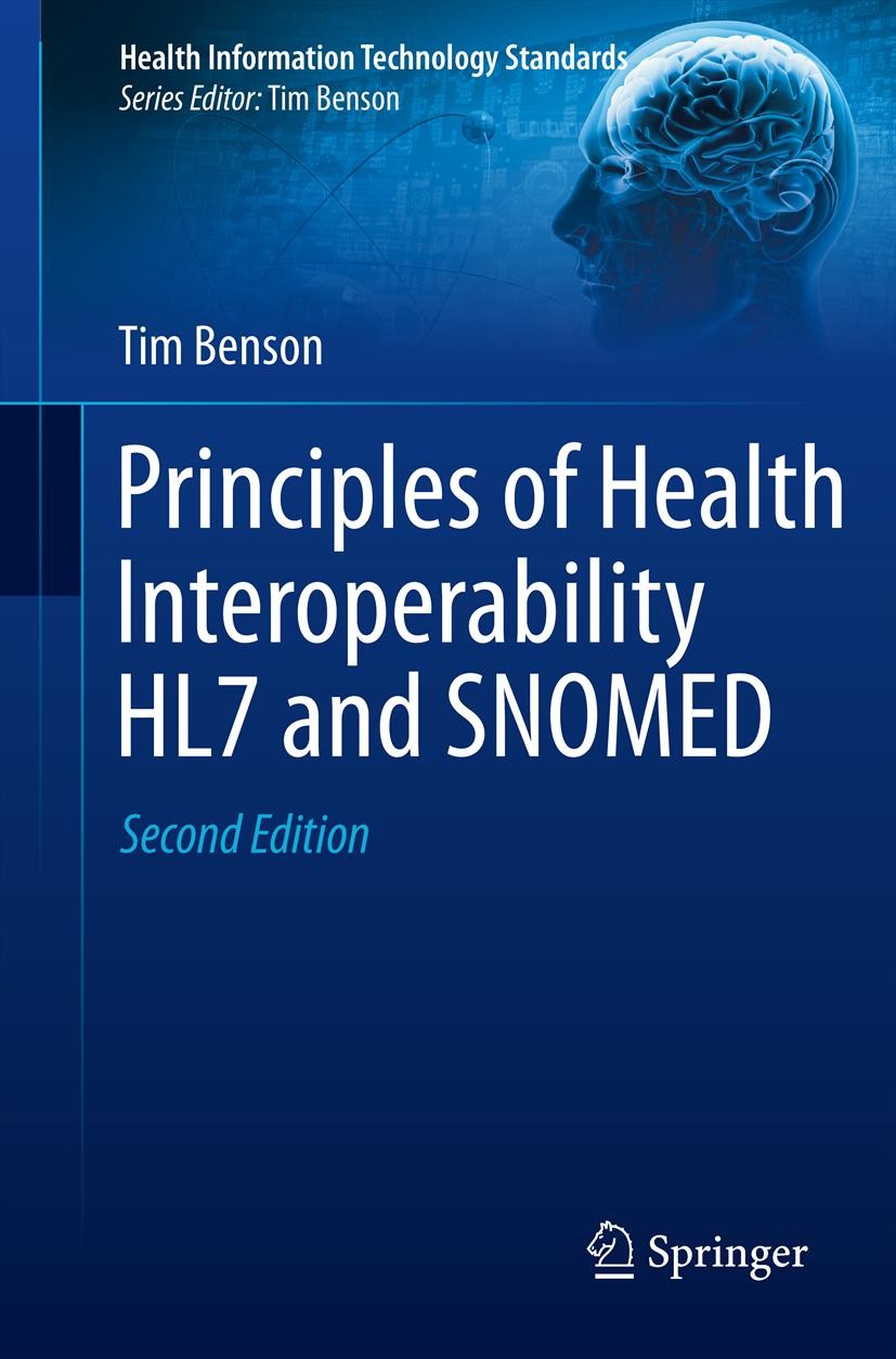 Cover Principles of Health Interoperability HL7 and SNOMED