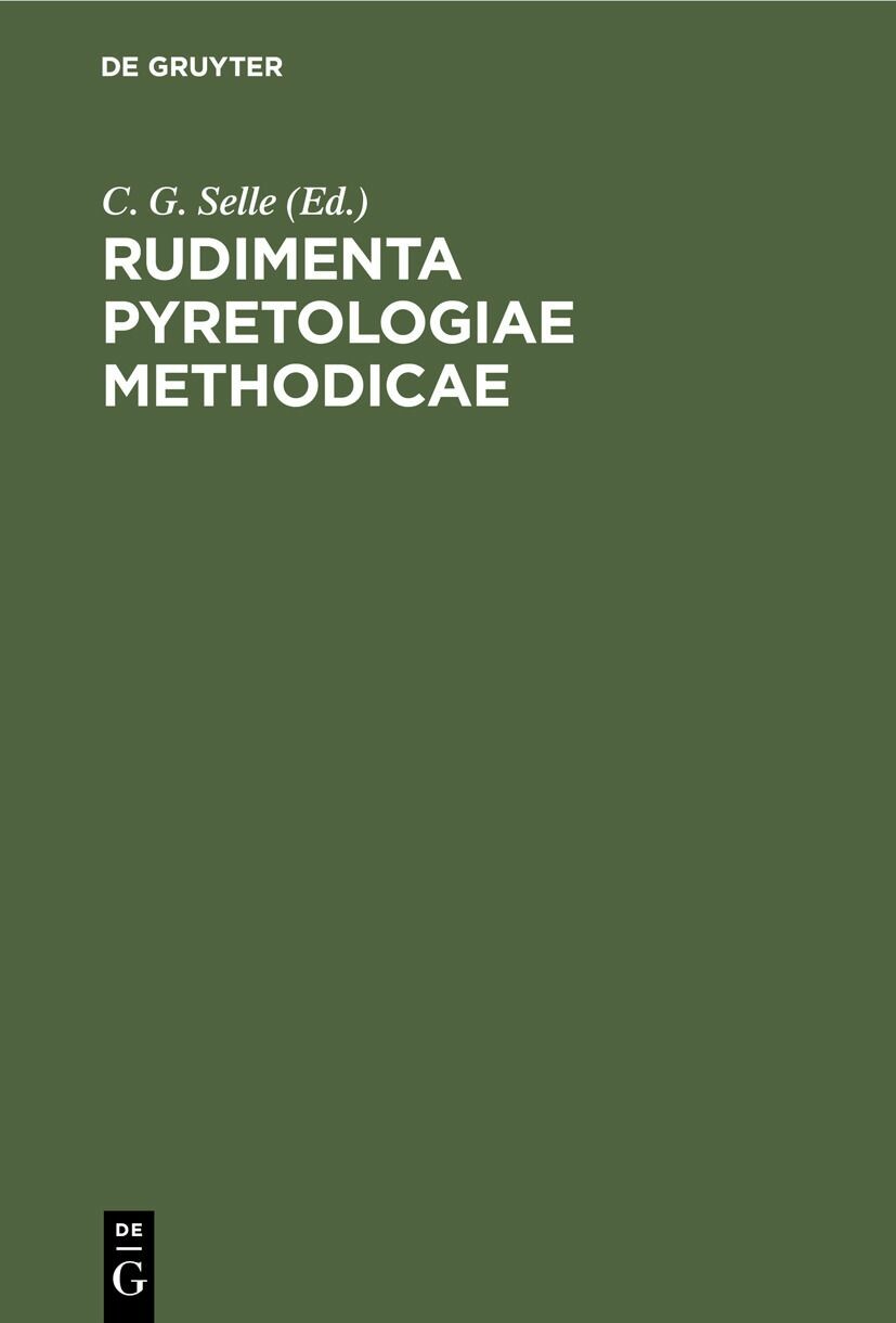 Rudimenta Pyretologiae methodicae