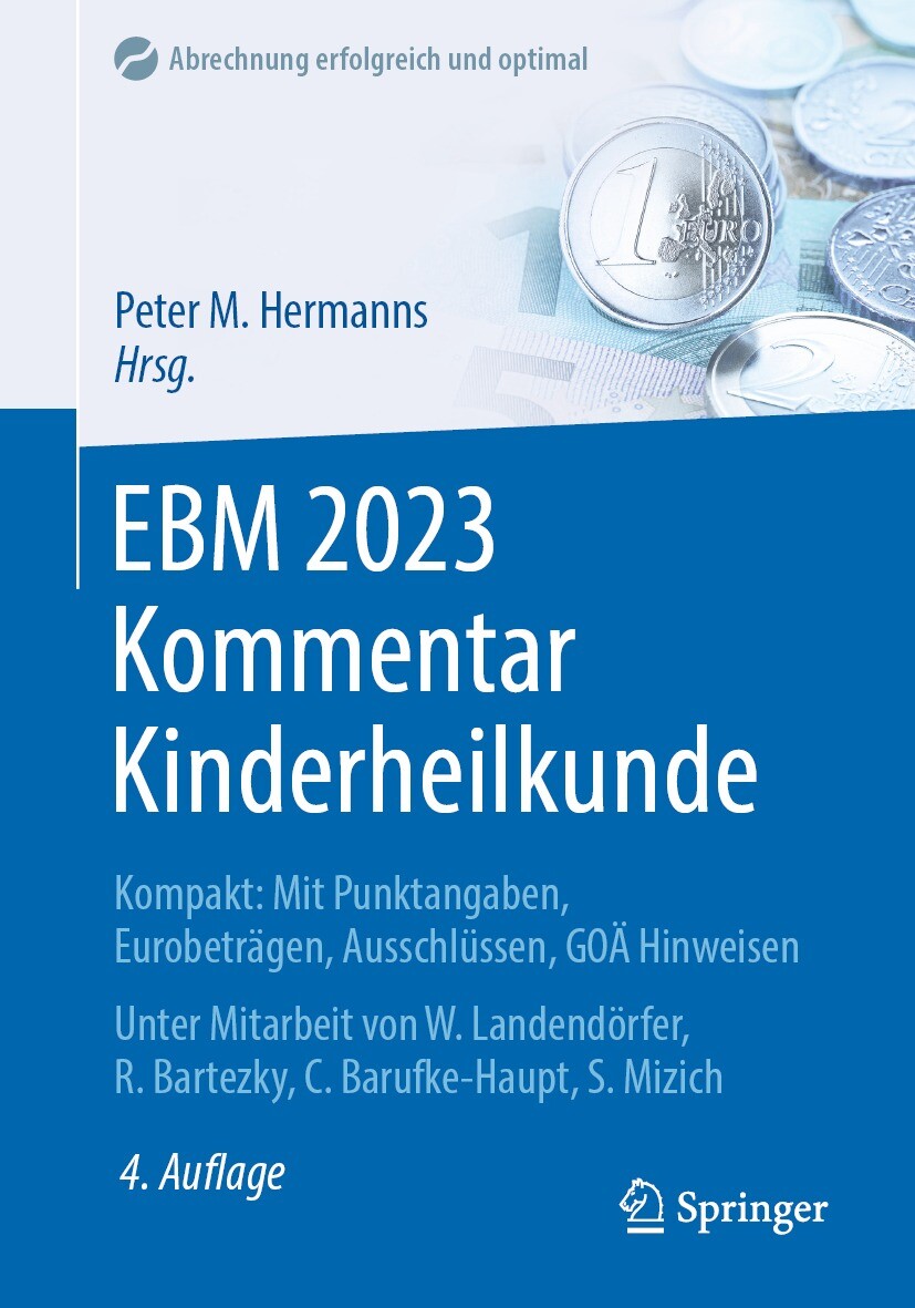 Cover EBM 2023 Kommentar Kinderheilkunde