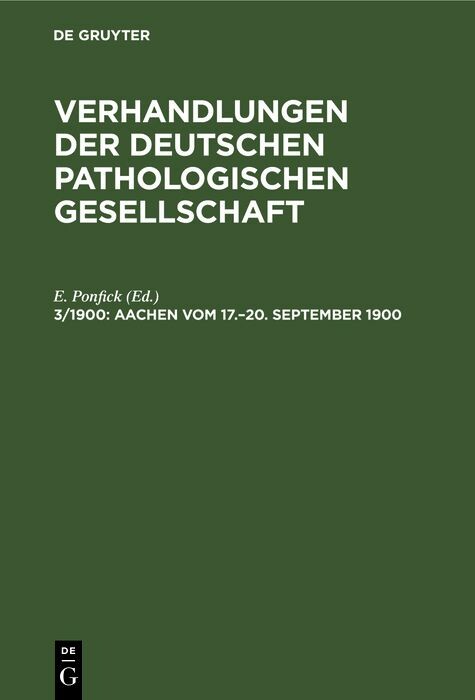 Cover Aachen vom 17.-20. September 1900