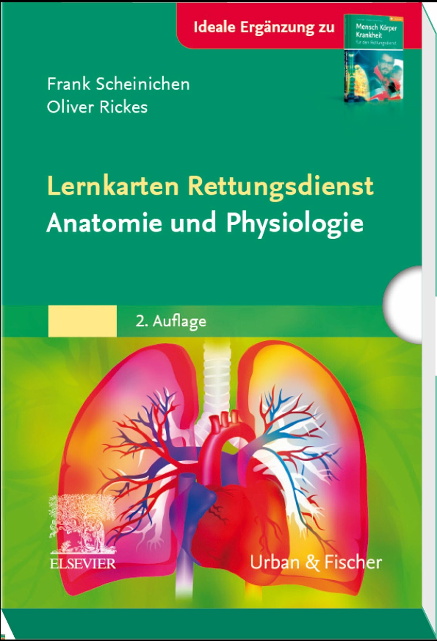 Cover Lernkarten Rettungsdienst - Anatomie und Physiologie