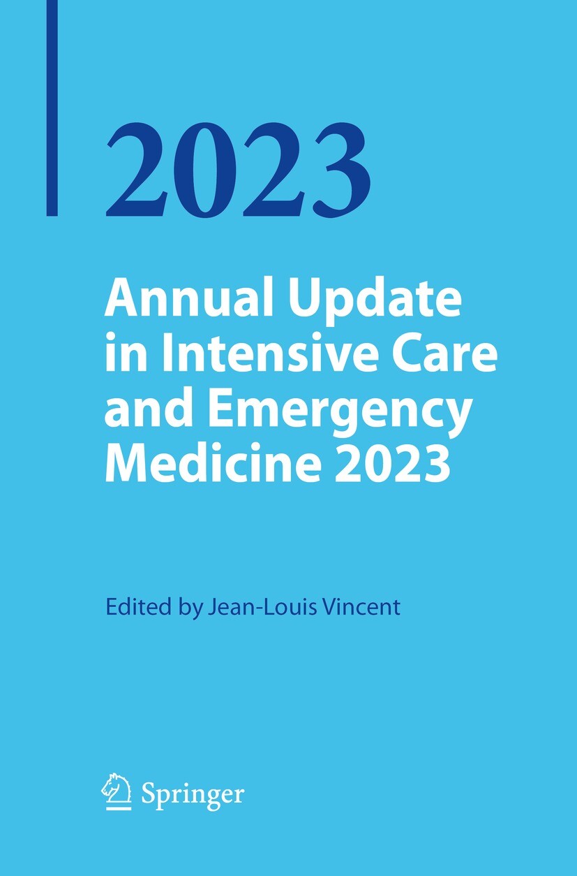 Cover Annual Update in Intensive Care and Emergency Medicine 2023