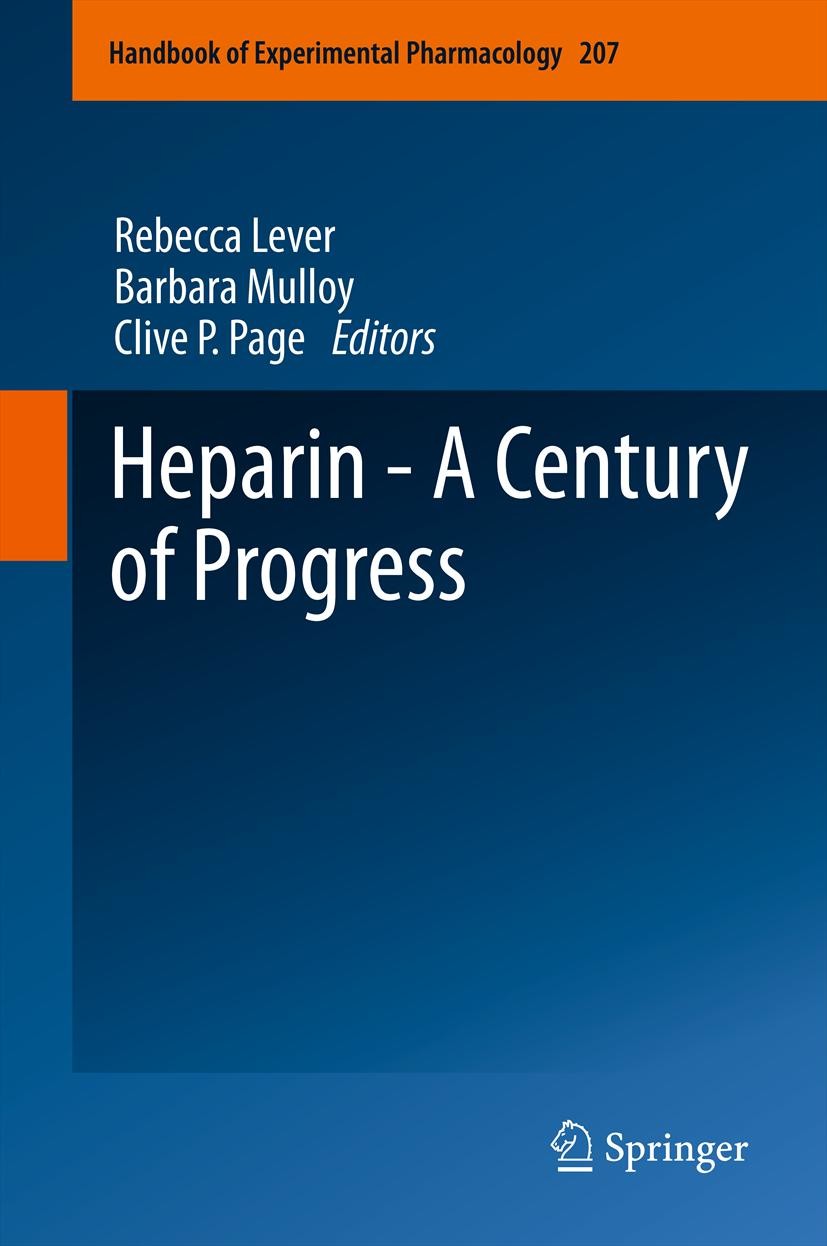 Cover Heparin - A Century of Progress