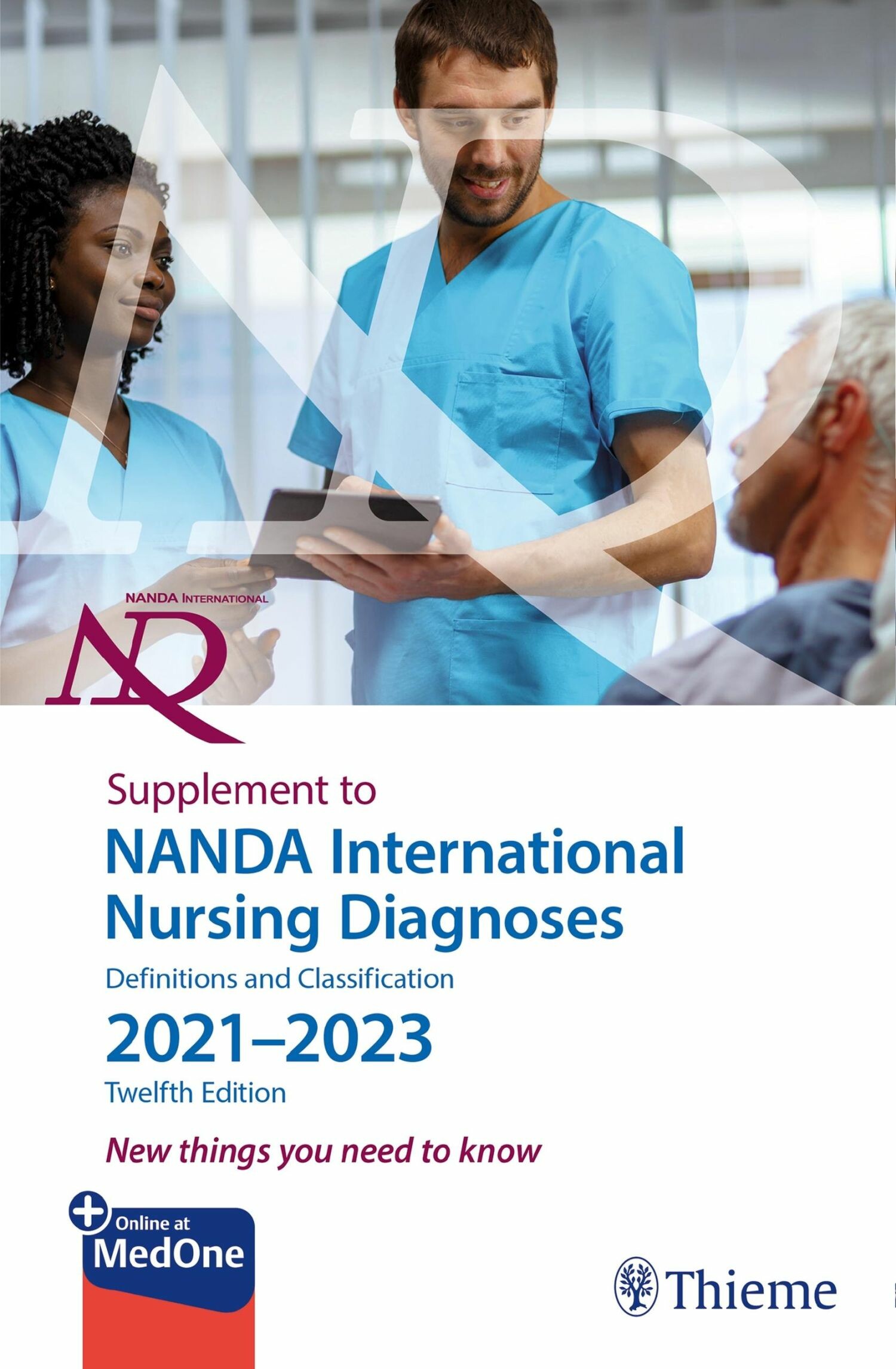 Cover Supplement to NANDA International Nursing Diagnoses: Definitions and Classification 2021-2023 (12th edition)