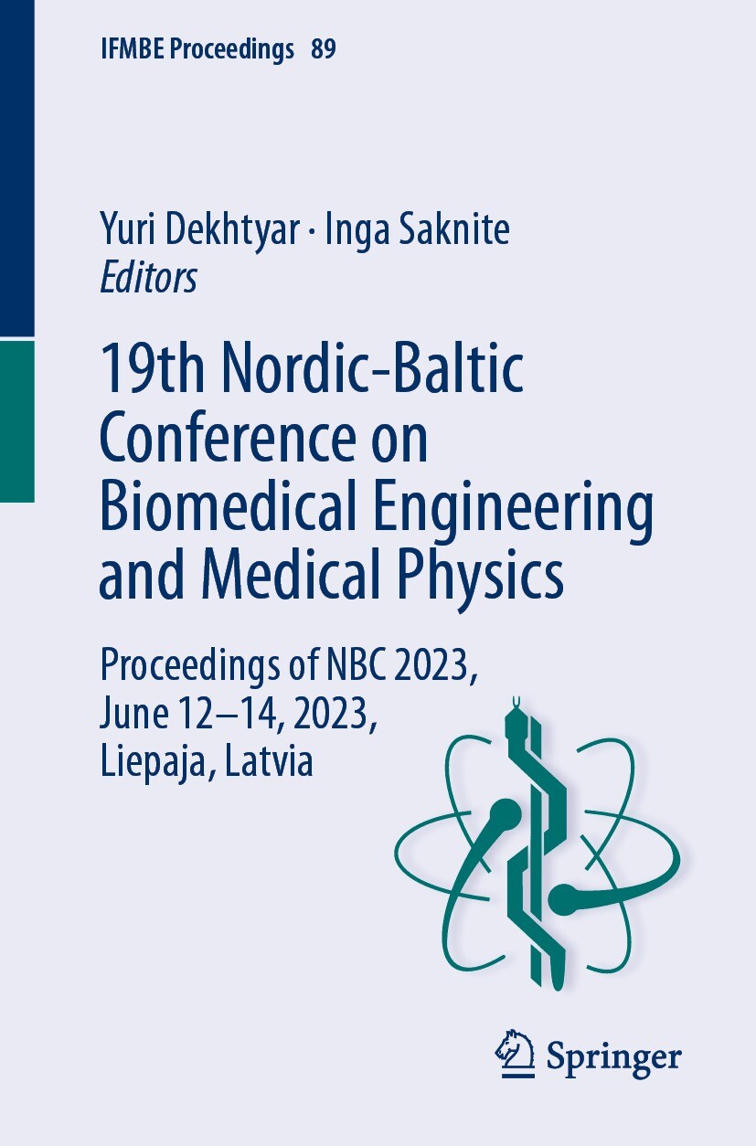 Cover 19th Nordic-Baltic Conference on Biomedical Engineering and Medical Physics