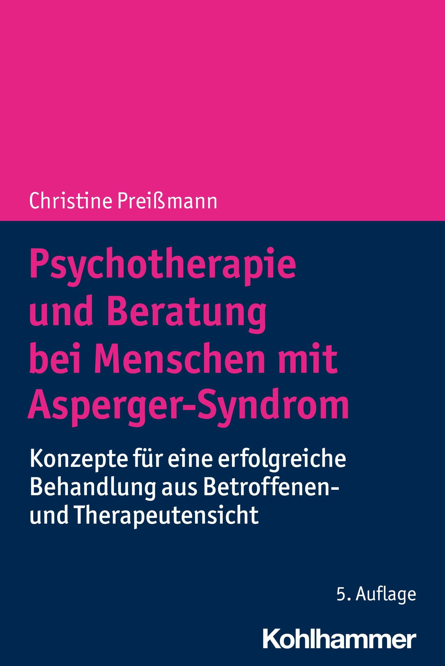 Cover Psychotherapie und Beratung bei Menschen mit Asperger-Syndrom