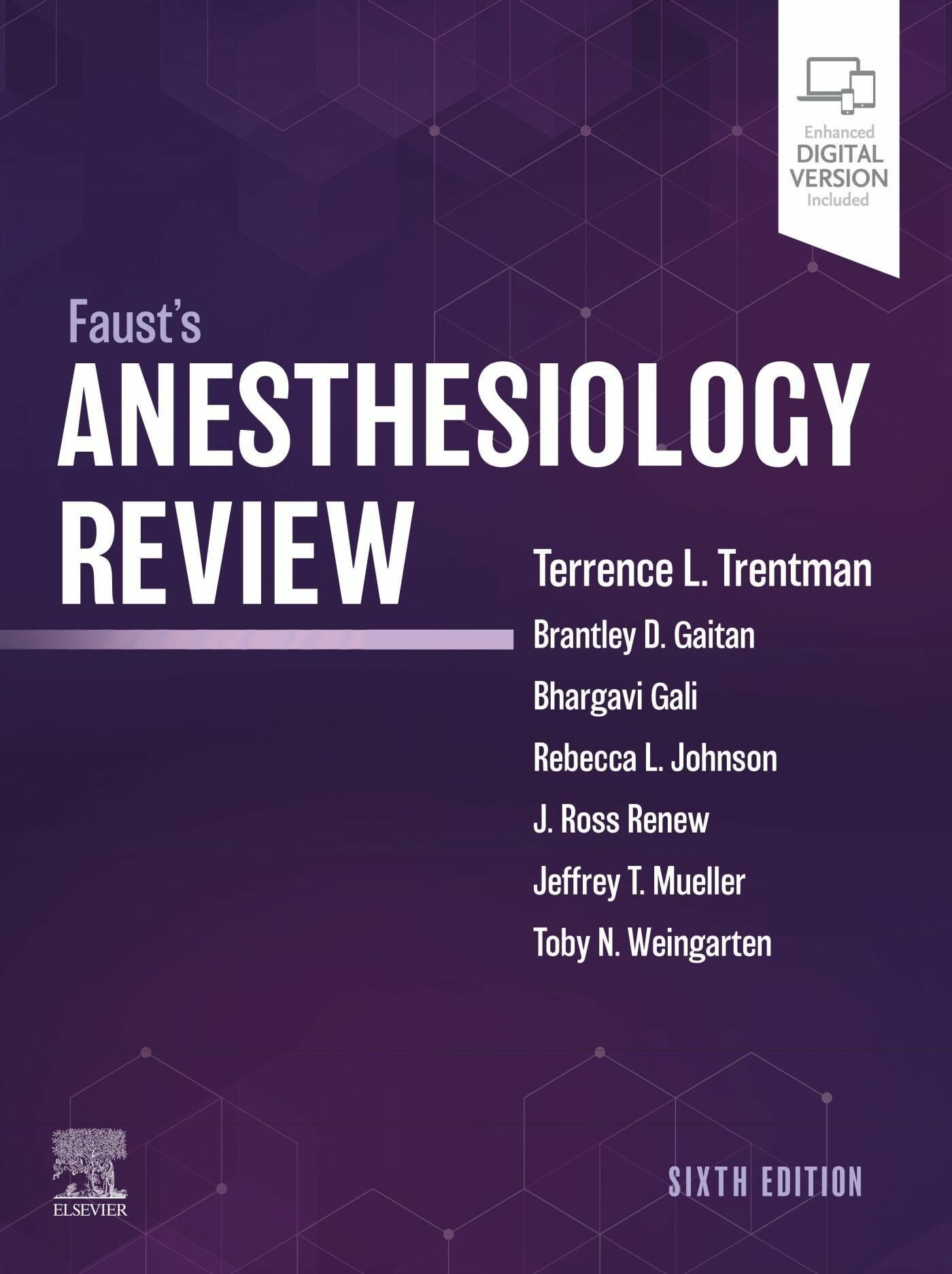 Cover Faust's Anesthesiology Review