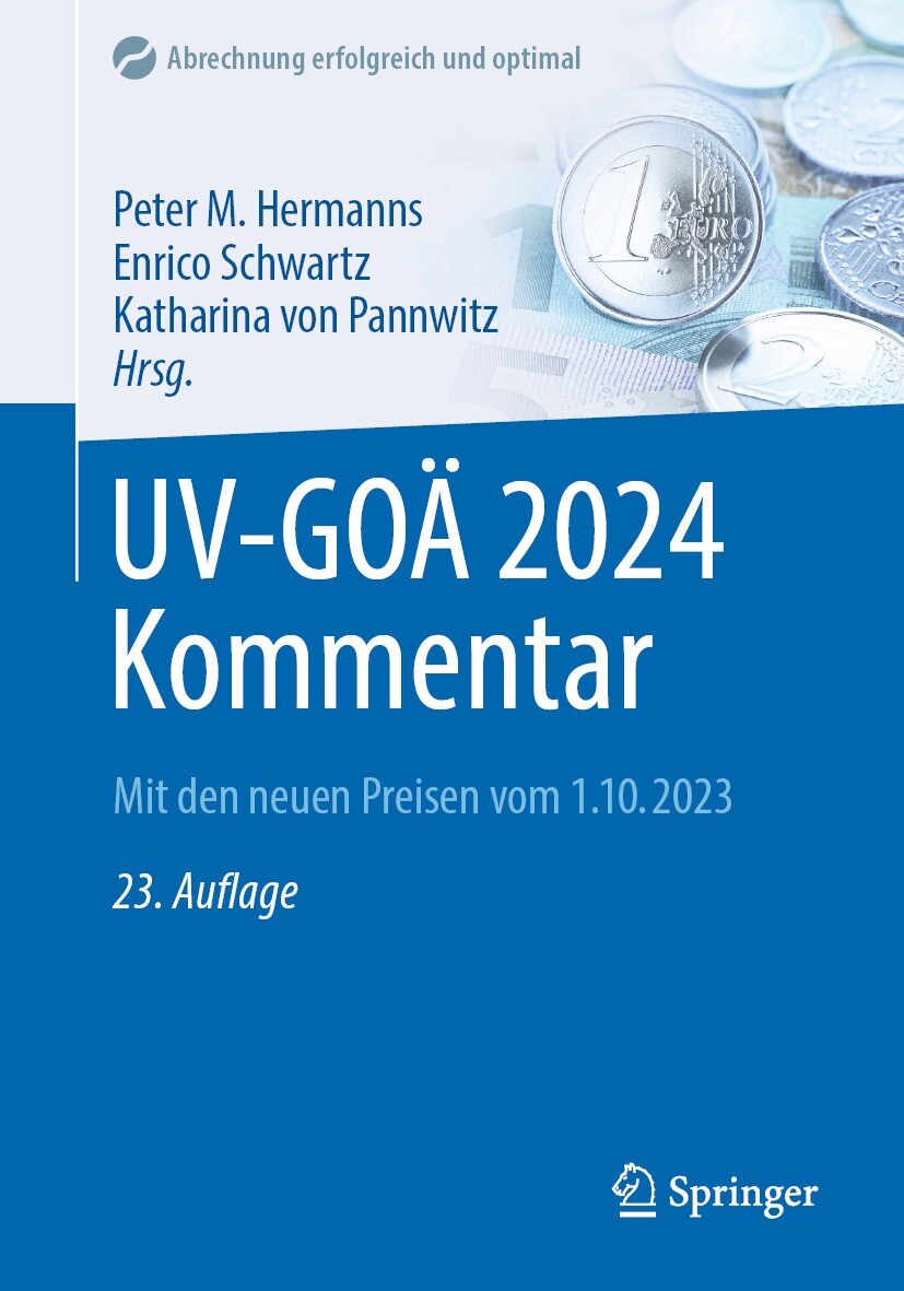 Cover UV-GOÄ 2024 Kommentar
