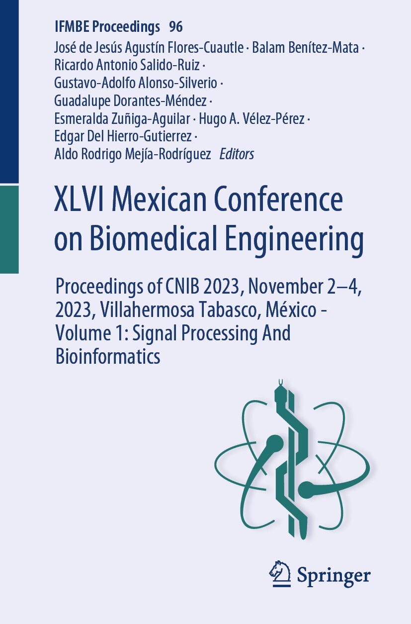 Cover XLVI Mexican Conference on Biomedical Engineering