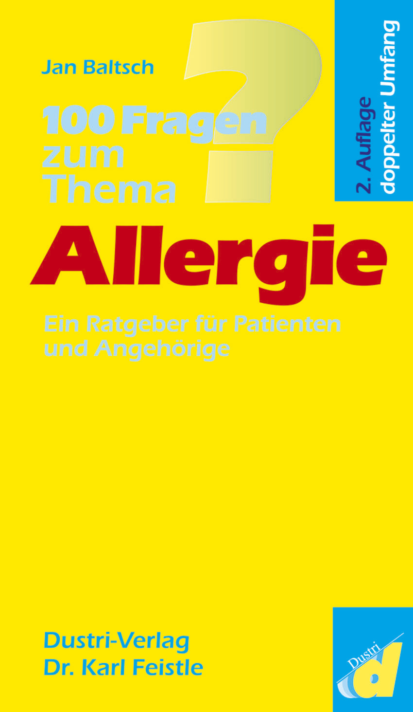 Cover 100 Fragen zum Thema ´´Allergie´´