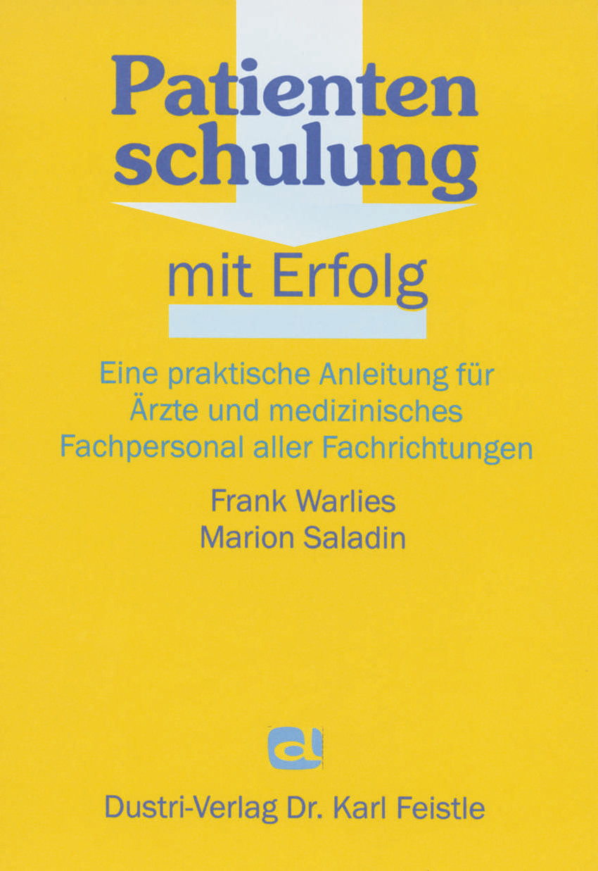 Cover Patientenschulung - mit Erfolg