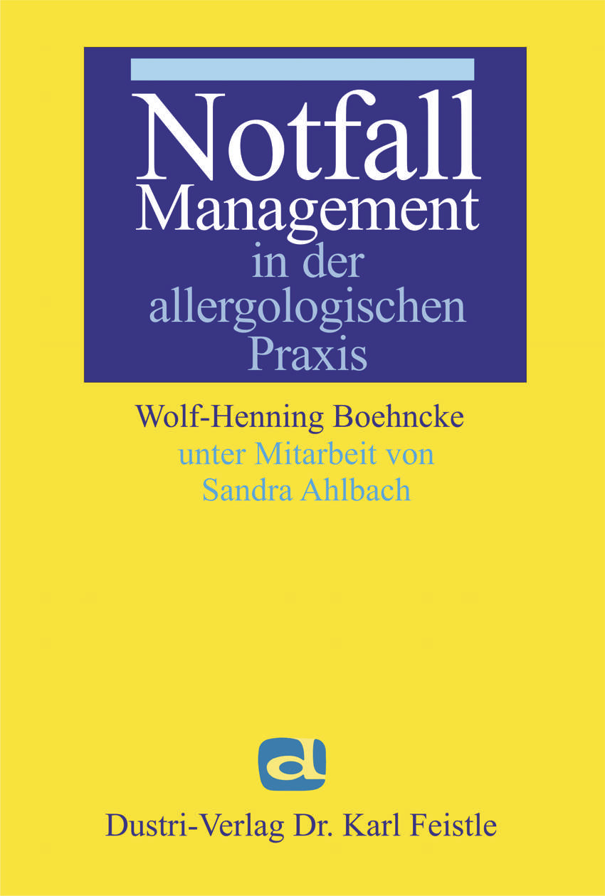 Cover Notfall-Management in der allergologischen Praxis