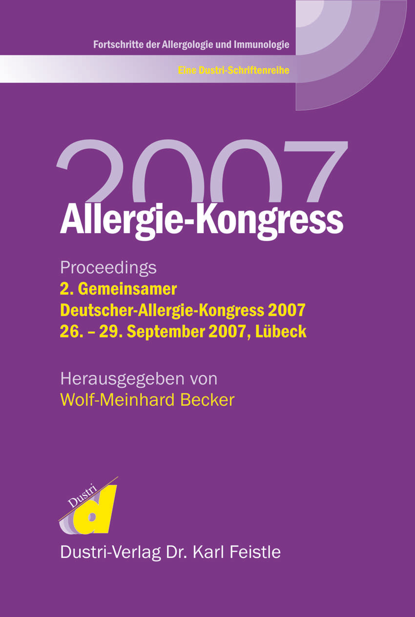 Cover Allergie-Kongreß 2007