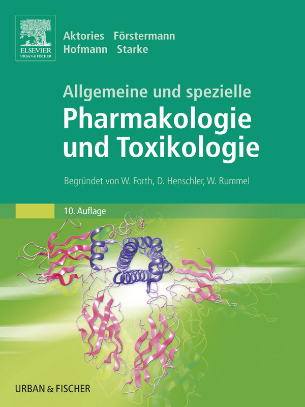 Cover Allgemeine und spezielle Pharmakologie und Toxikologie