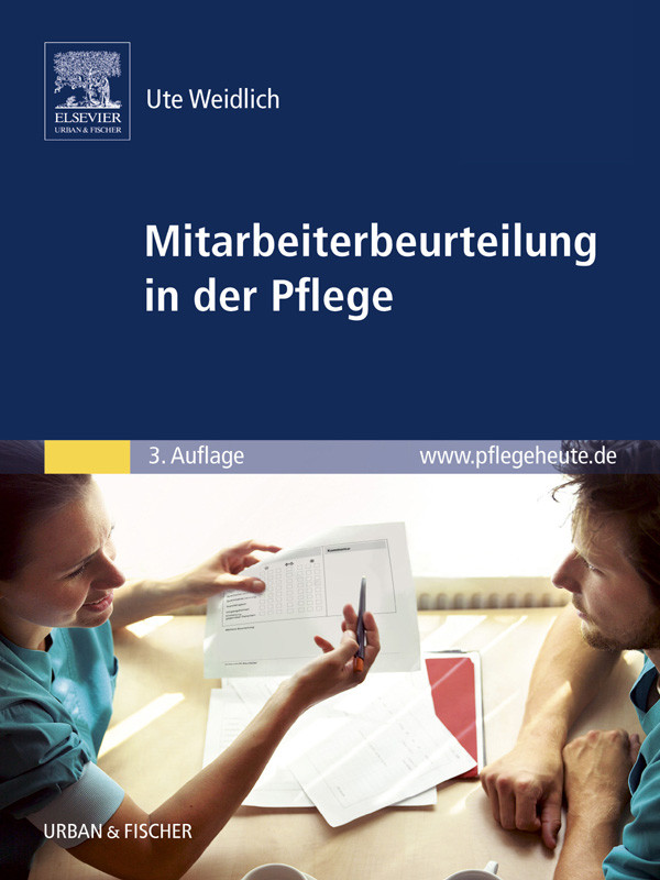 Cover Mitarbeiterbeurteilung in der Pflege
