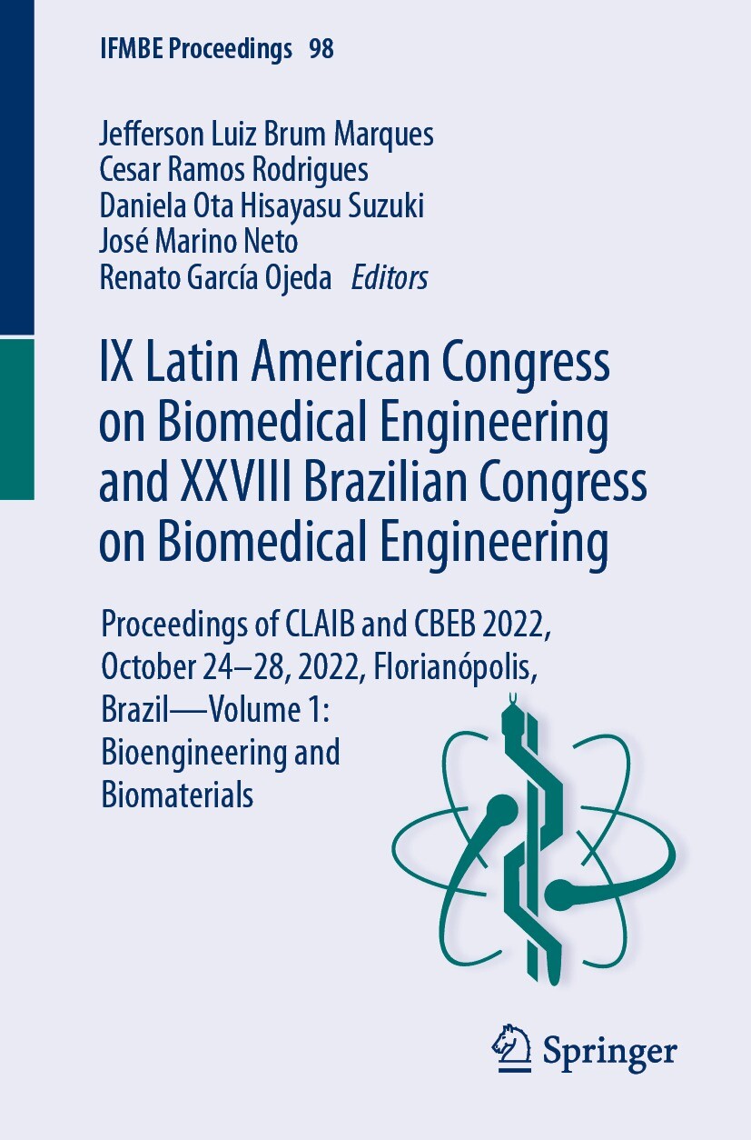 Cover IX Latin American Congress on Biomedical Engineering and XXVIII Brazilian Congress on Biomedical Engineering