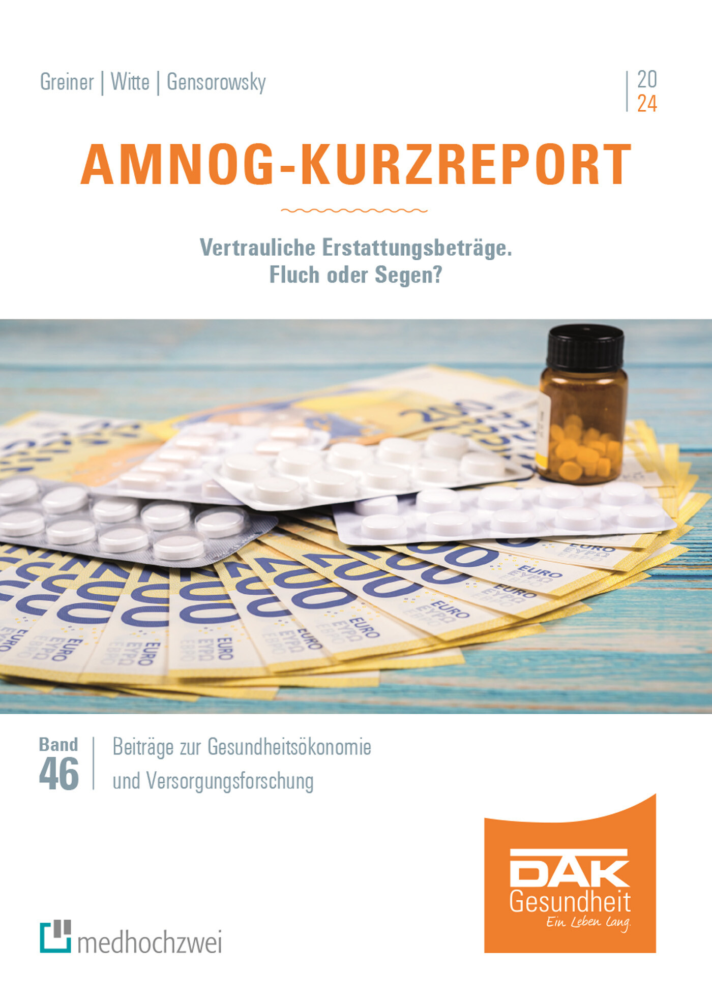 Cover AMNOG-Kurzreport 2024