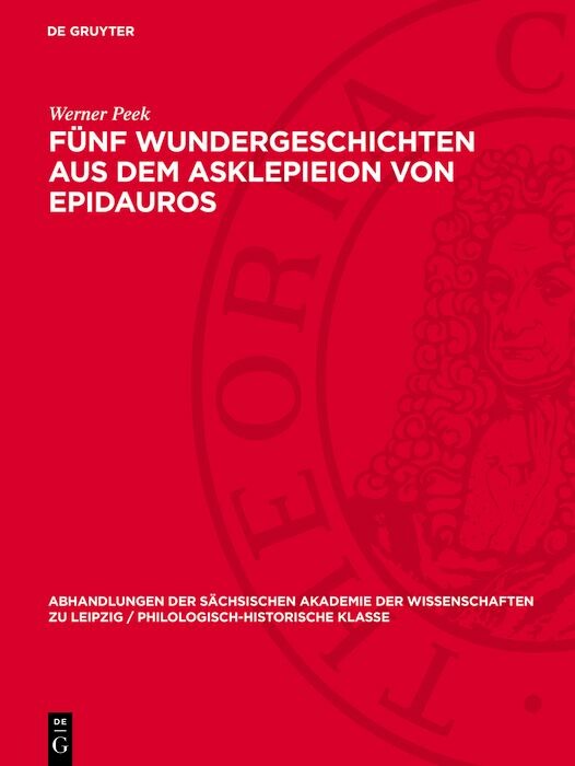 Cover Fünf Wundergeschichten aus dem Asklepieion von Epidauros