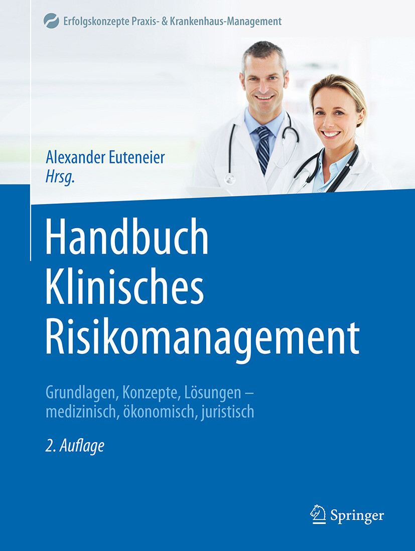 Cover Handbuch Klinisches Risikomanagement