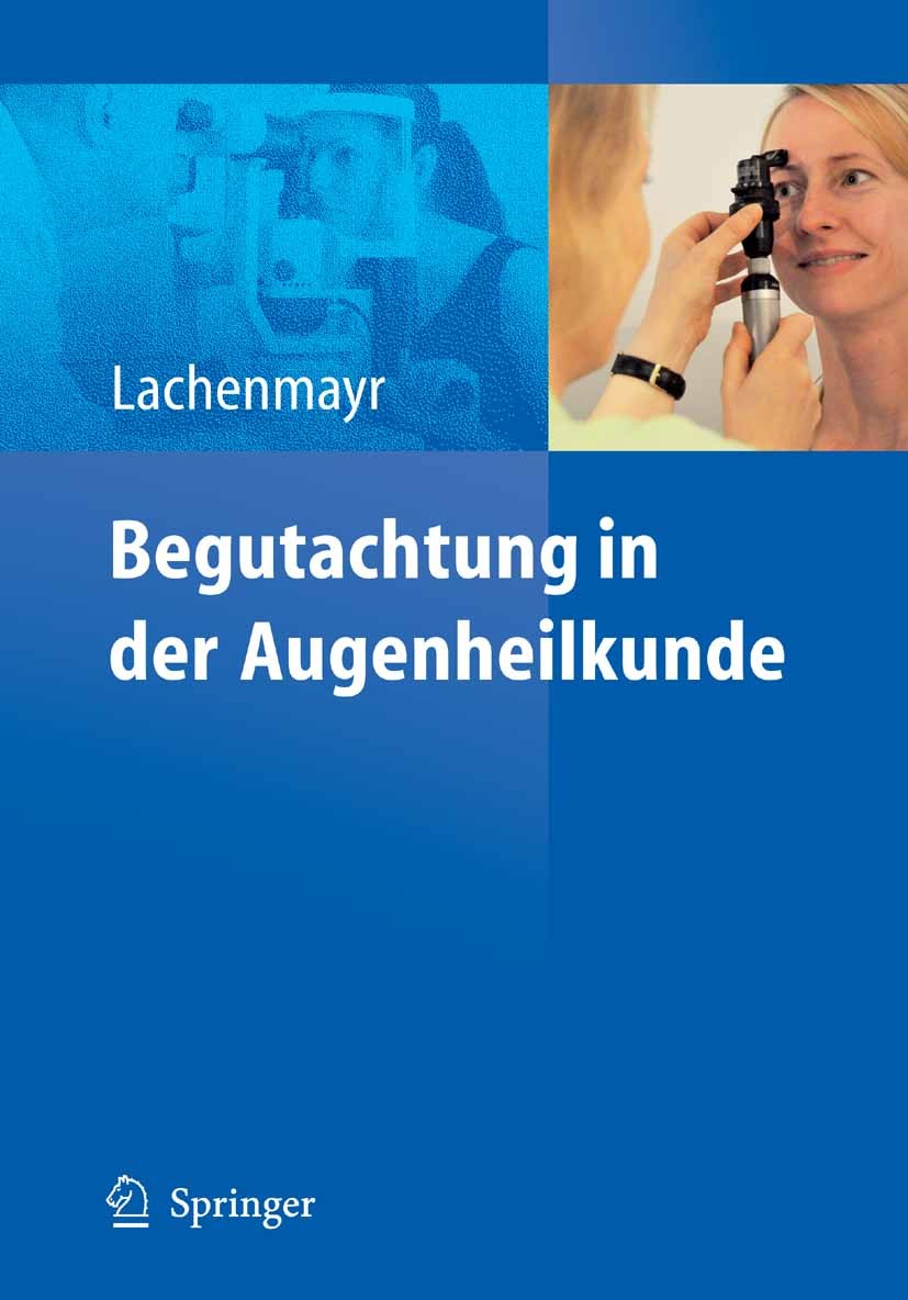 Cover Begutachtung in der Augenheilkunde