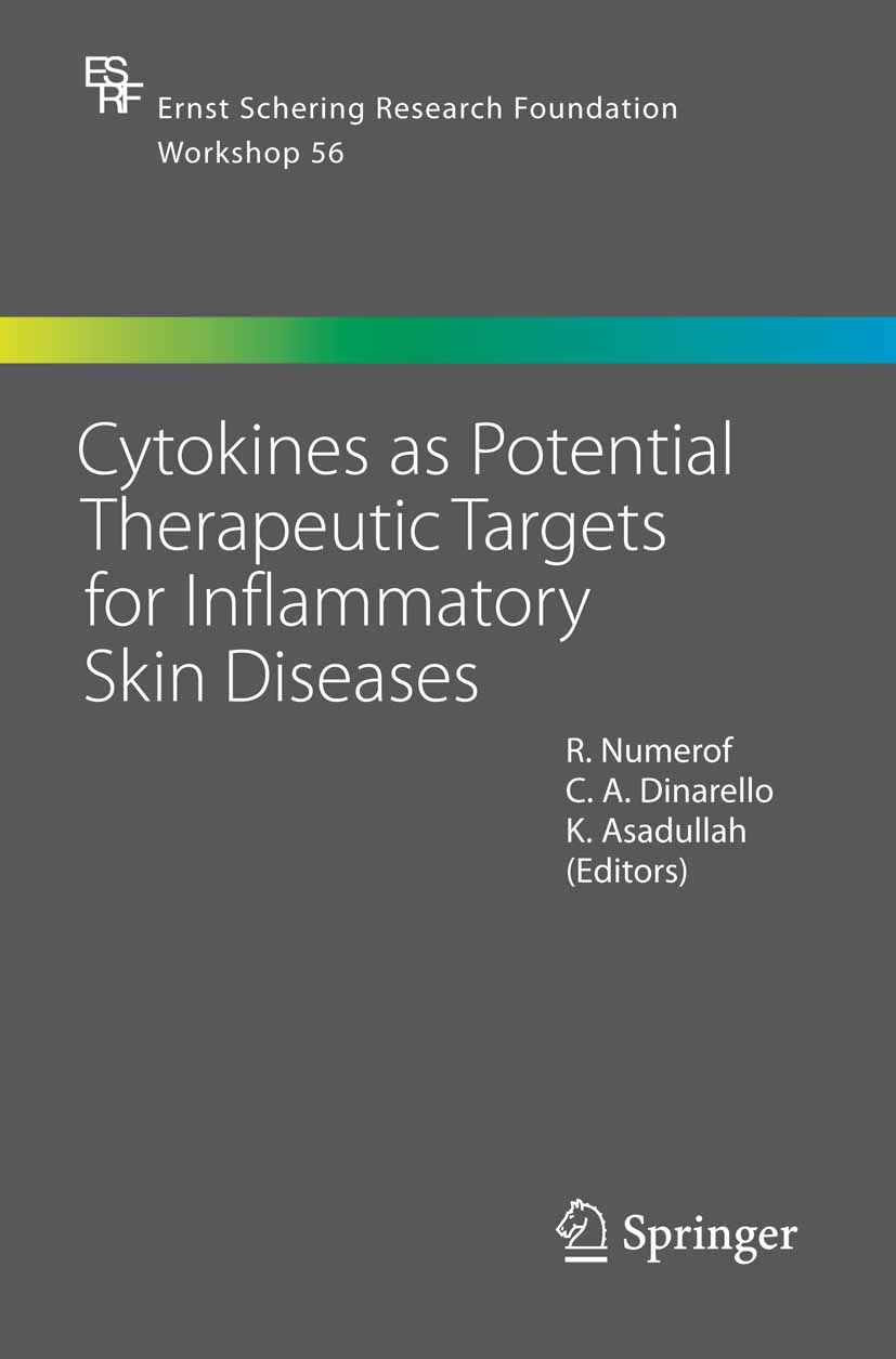 Cover Cytokines as Potential Therapeutic Targets for Inflammatory Skin Diseases