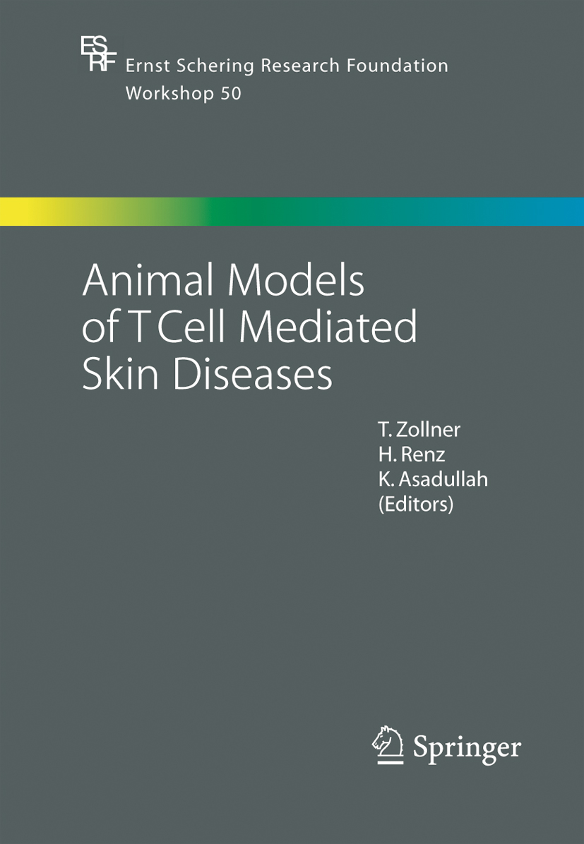 Cover Animal Models of T Cell-Mediated Skin Diseases