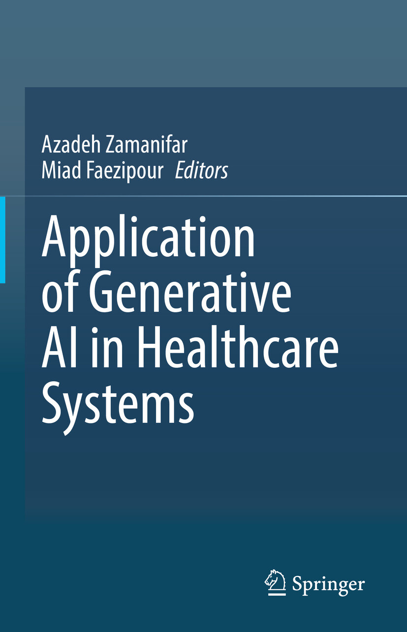 Cover Application of Generative AI in Healthcare Systems