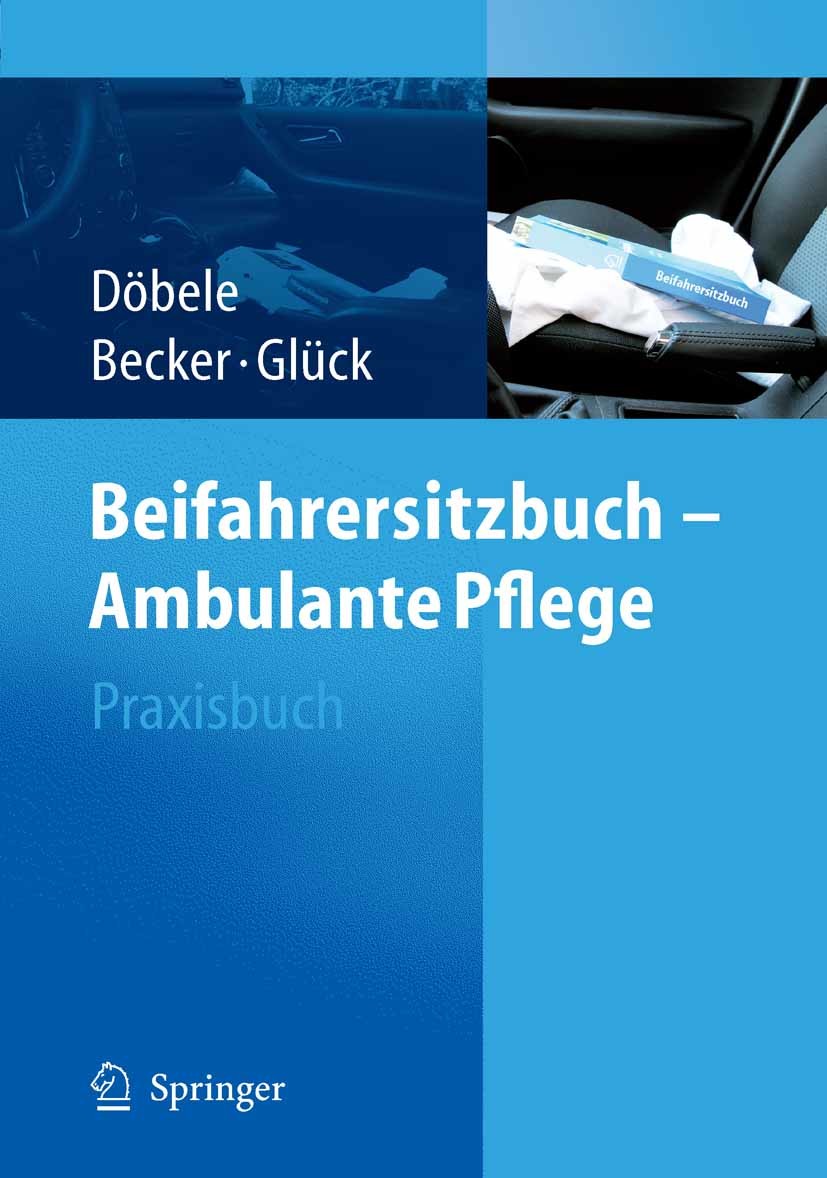 Cover Beifahrersitzbuch - Ambulante Pflege