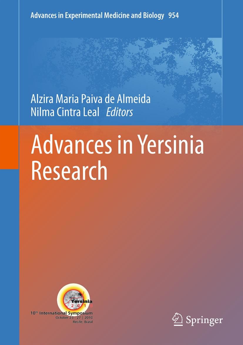Cover Advances in Yersinia Research