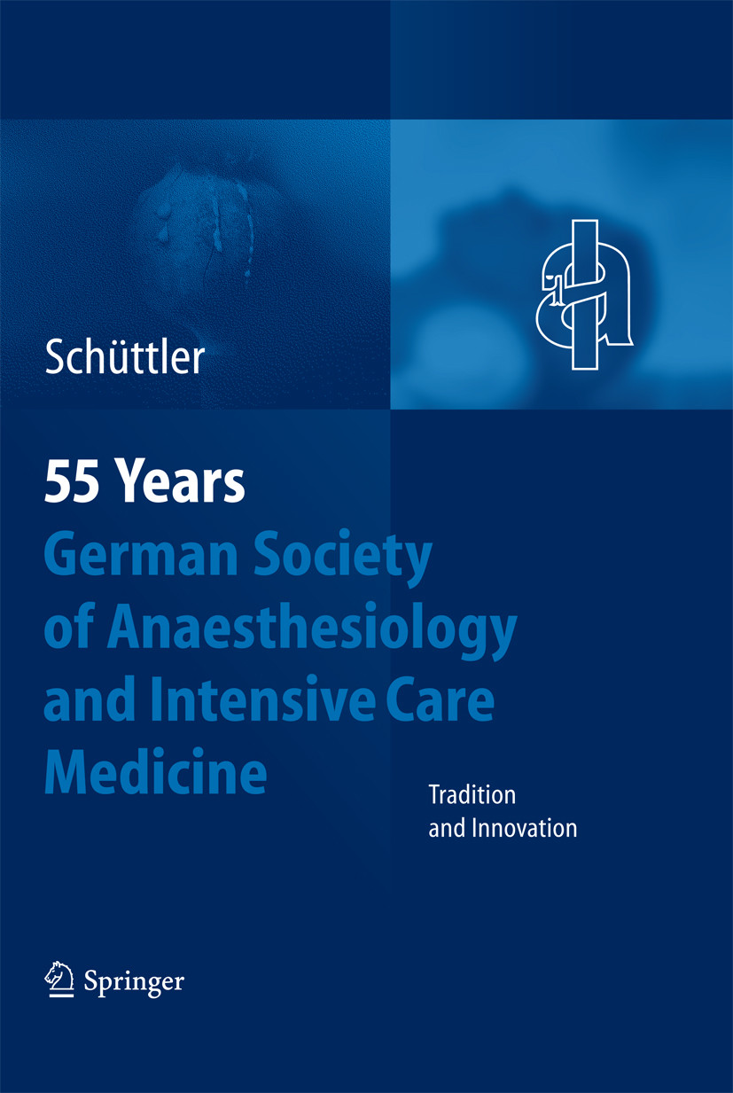 Cover 55th Anniversary of the German Society for Anaesthesiology and Intensive Care