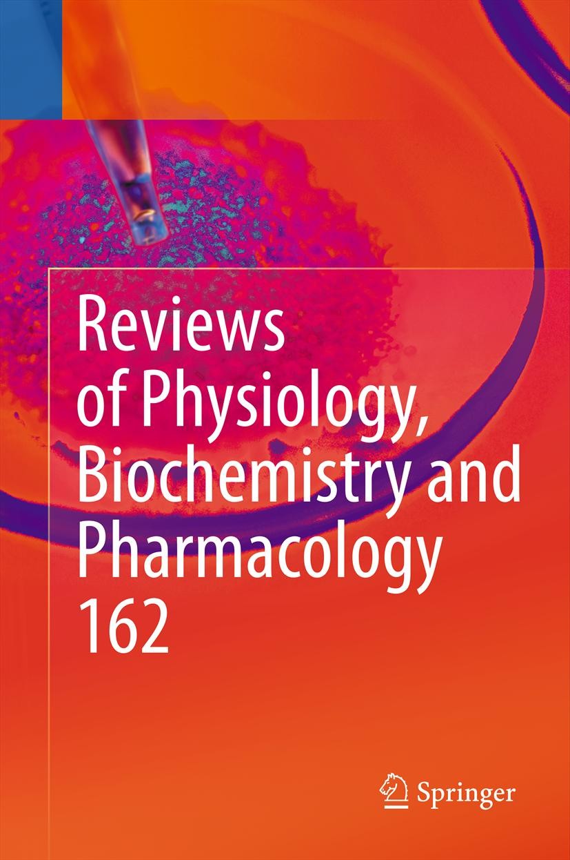 Cover Reviews of Physiology, Biochemistry and Pharmacology