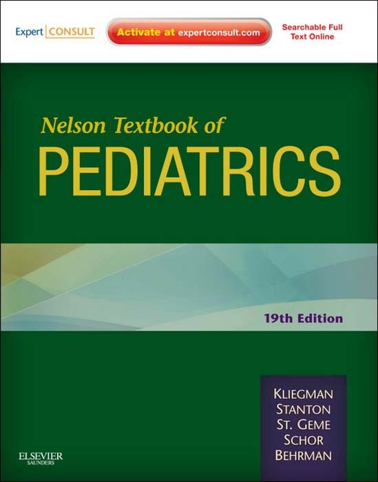 Cover Nelson Textbook of Pediatrics