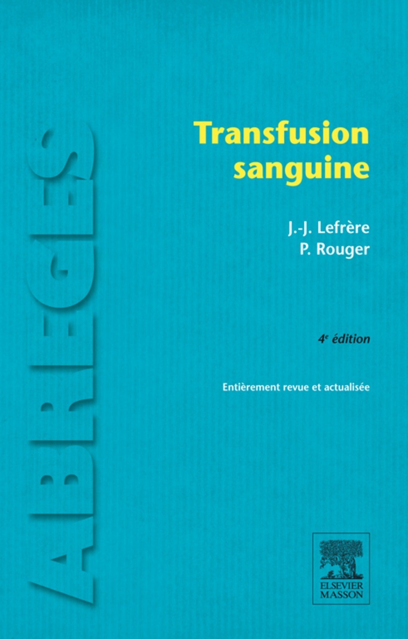 Cover Transfusion sanguine