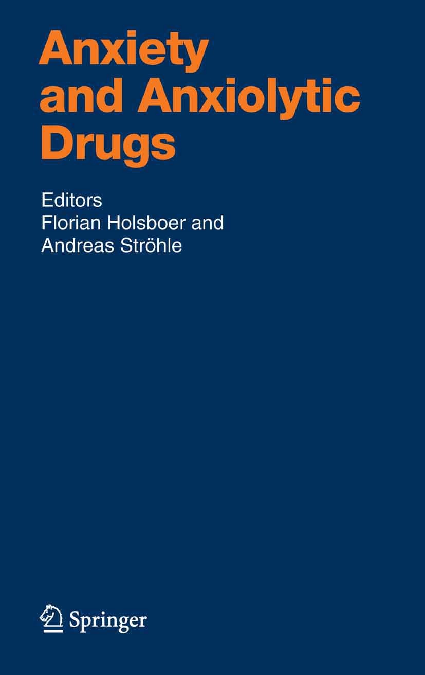 Cover Anxiety and Anxiolytic Drugs