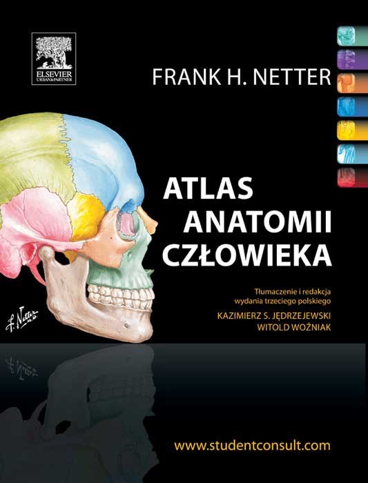 Cover Atlas anatomii czlowieka Nettera, wyd. III