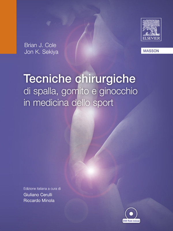 Cover Tecniche chirurgiche di spalla, gomito e ginocchio in medicina dello sport