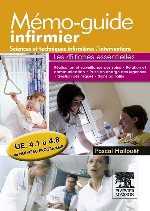 Cover Mémo-guide infirmier - UE 4.1 à 4.8