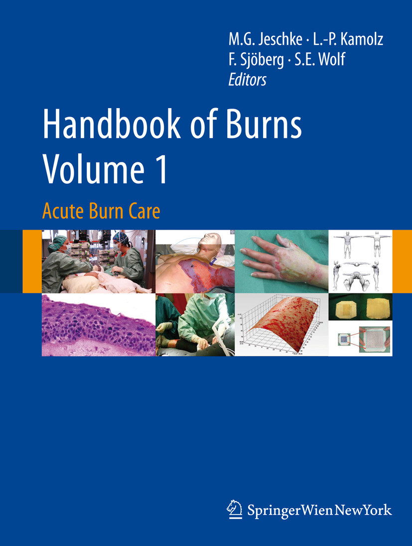 Cover Handbook of Burns Volume 1