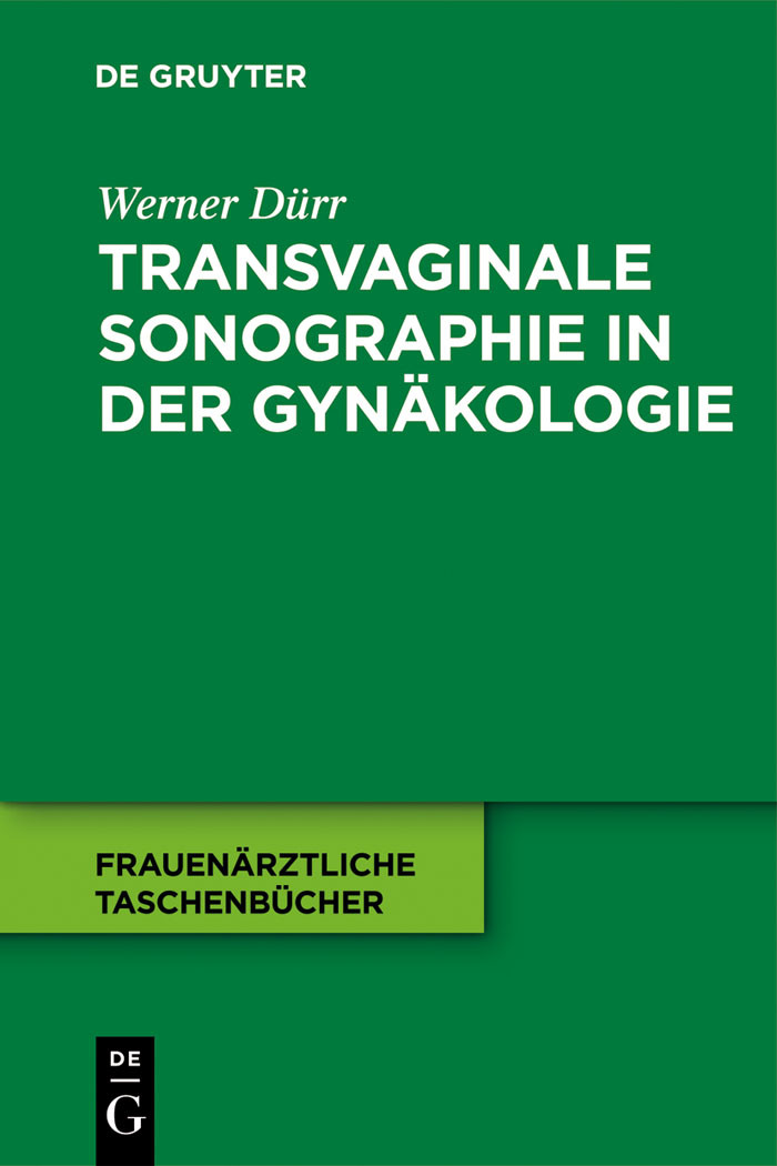 Cover Transvaginale Sonographie in der Gynäkologie