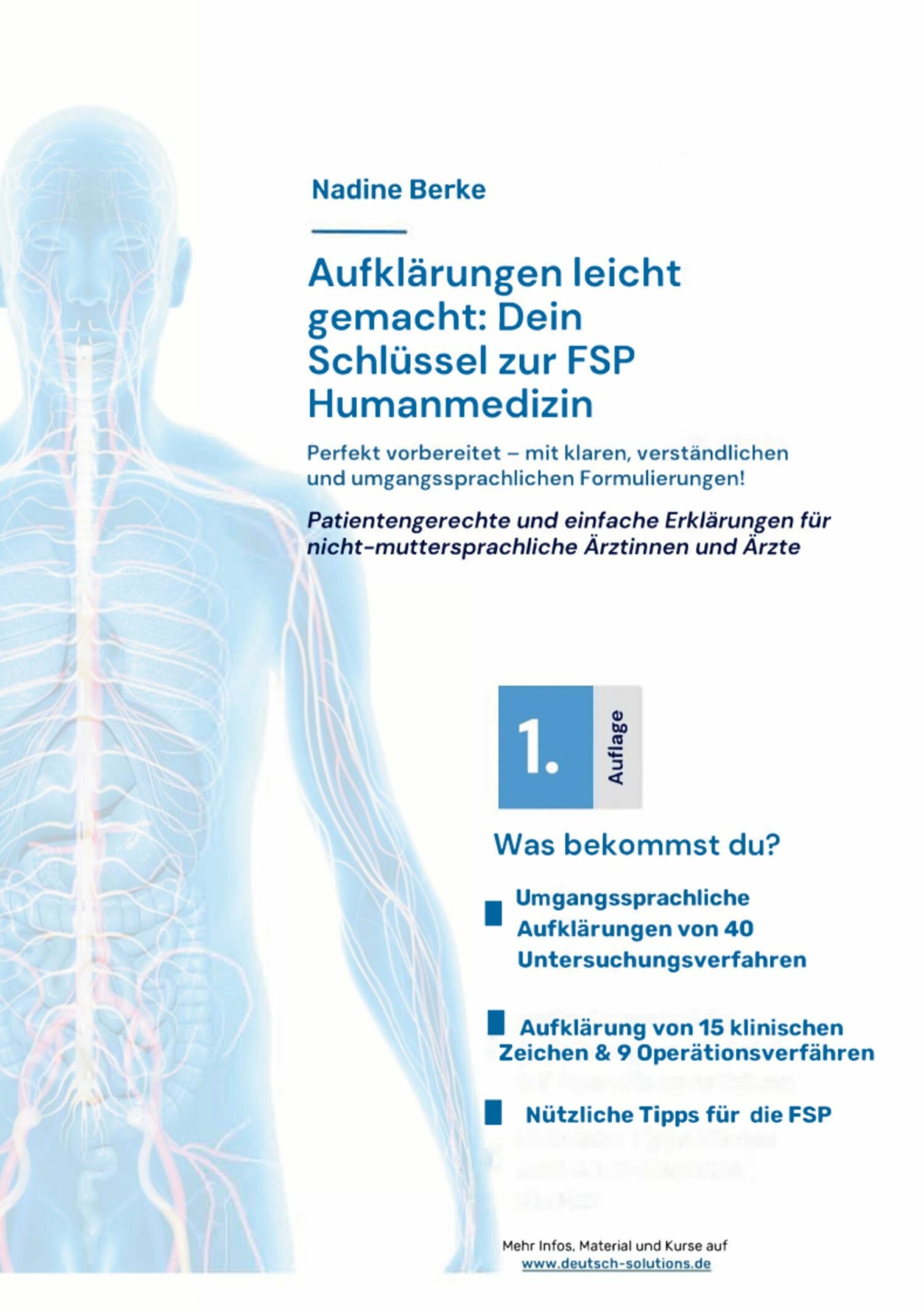 Cover Aufklärungen leicht gemacht: Mit Erfolg zur FSP Humanmedizin
