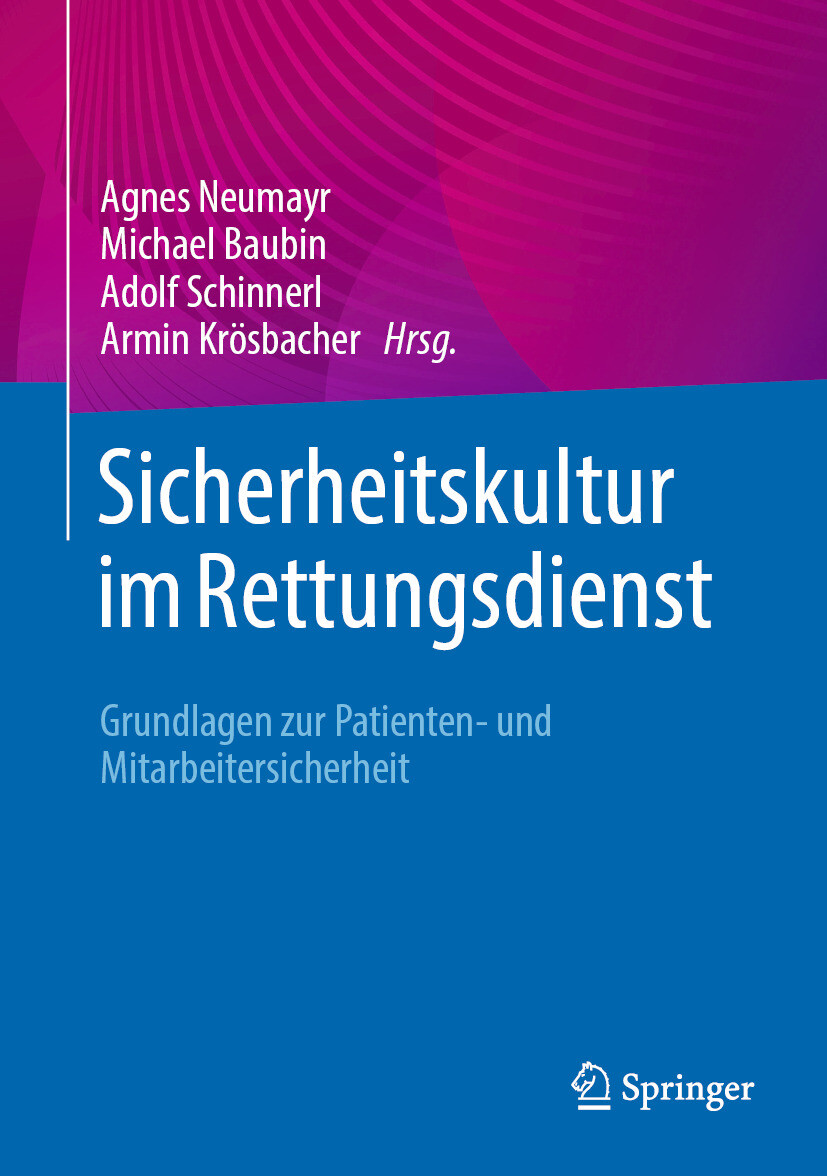 Cover Sicherheitskultur im Rettungsdienst
