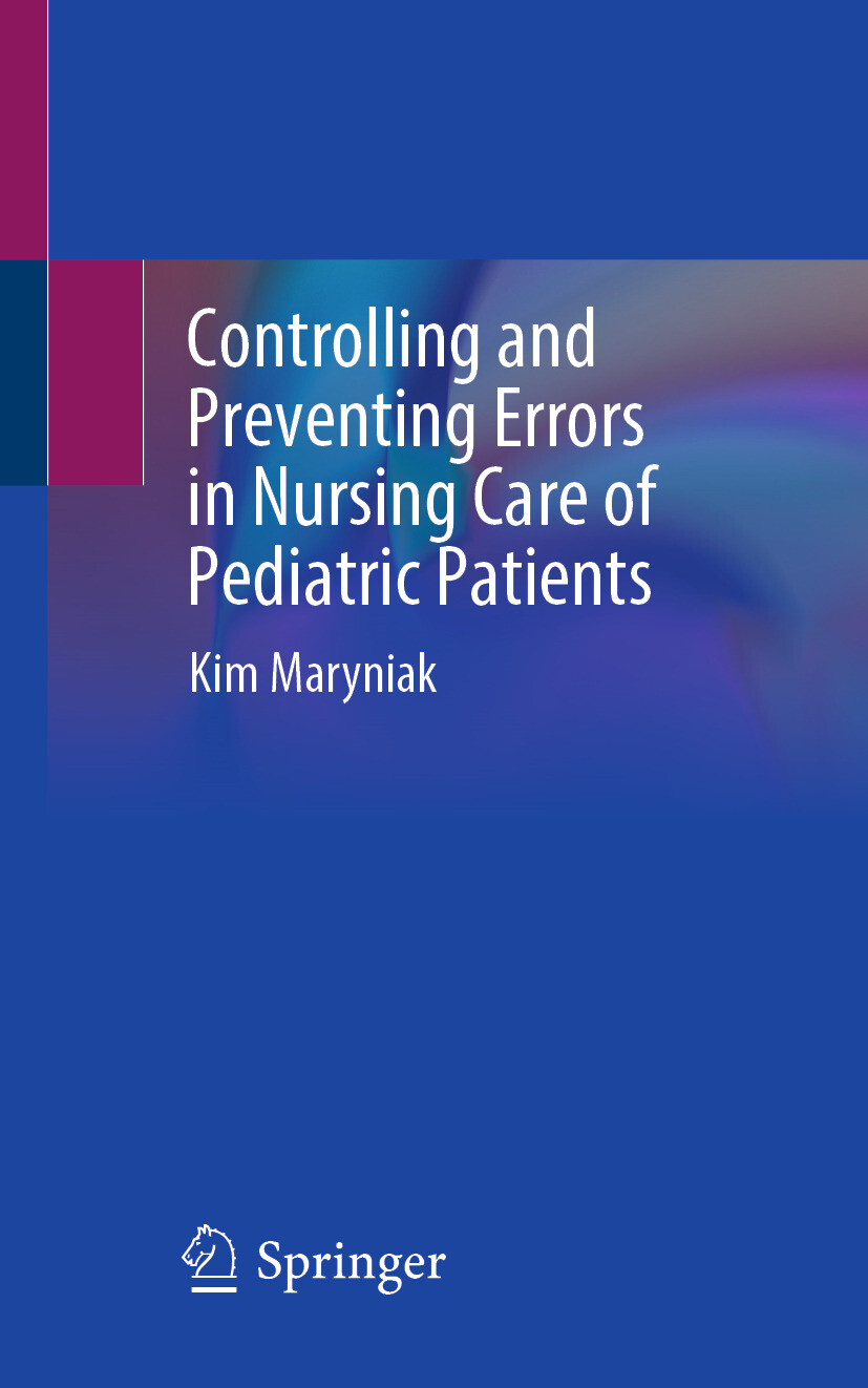 Cover Controlling and Preventing Errors in Nursing Care of Pediatric Patients