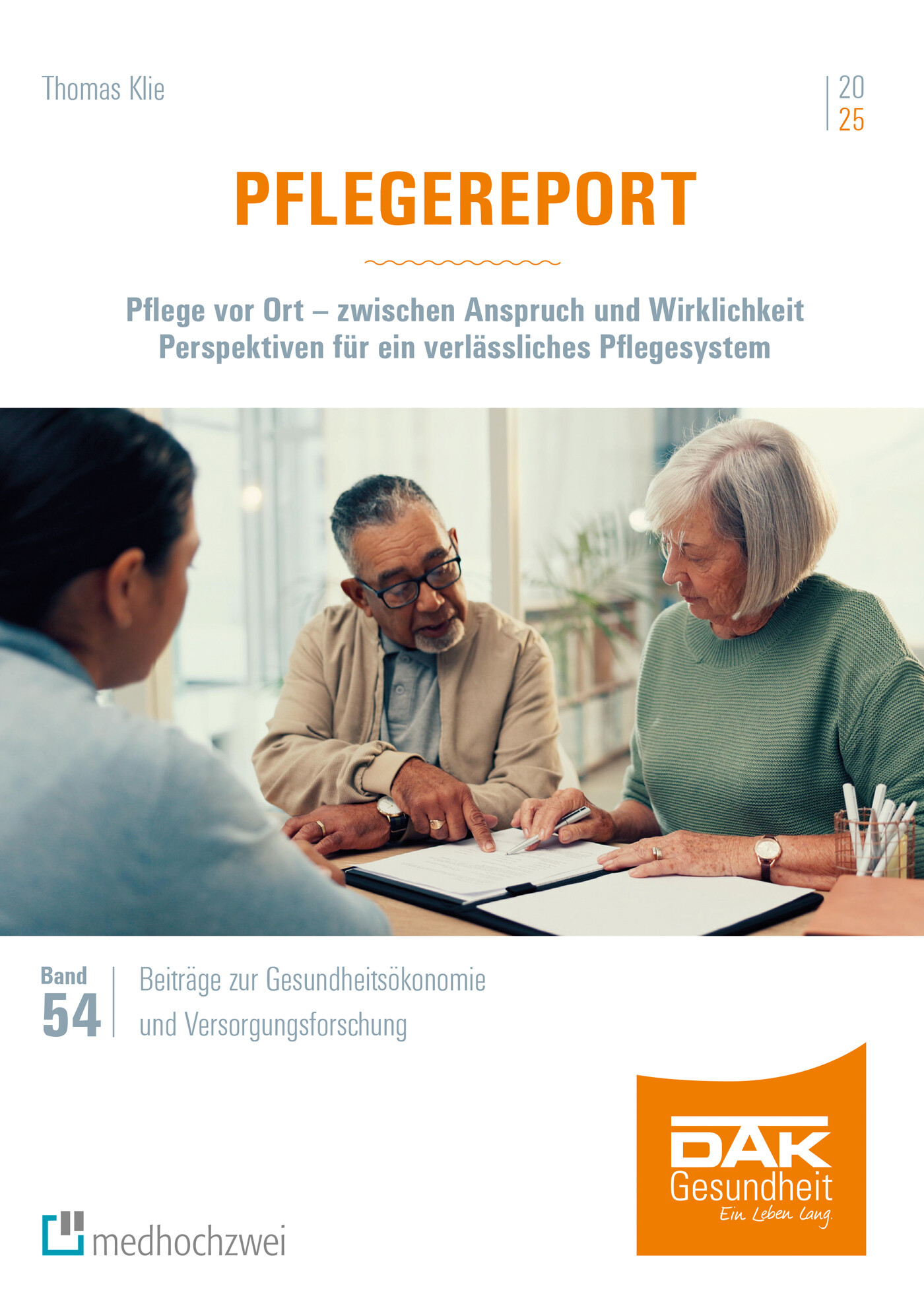 Cover Pflegereport 2025